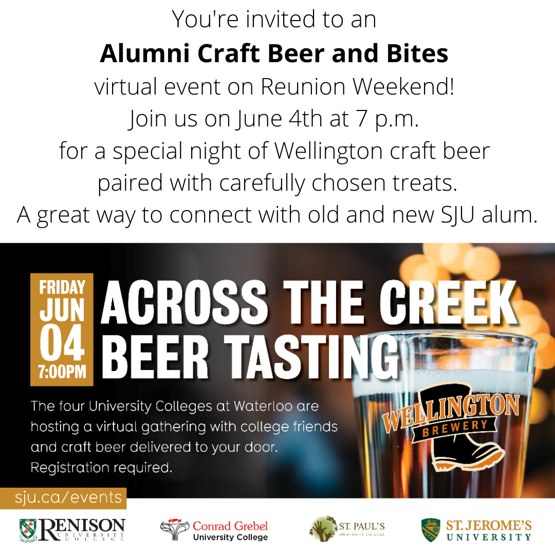 Alumni Craft Beer and Bites Event June 4th