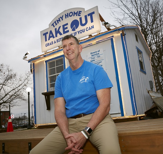 Sean Hayes at the Tiny Home Takeout