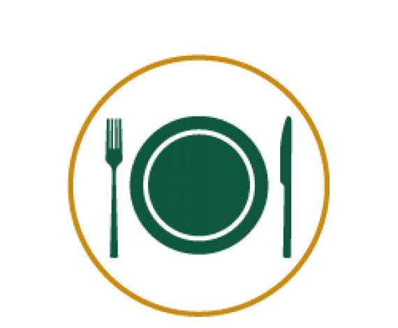 Icon for Plate with fork and knife