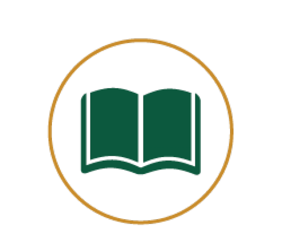 Icon of an open book